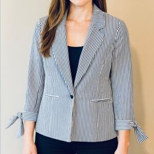 Women's Nine West Striped Blazer